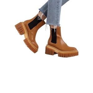 Stella McCartney Emilie Half Chunky Ankle Boots